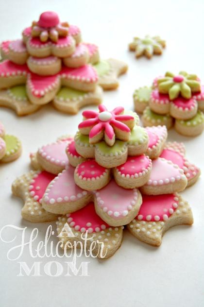 Stacked Cookies at A Helicopter Mom