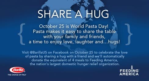 Barilla Share A Hug