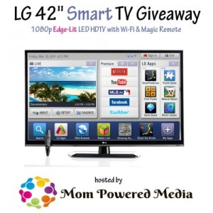 LG Smart TV Giveaway LG Smart TV Giveaway
