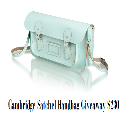 Cambridge Satchel Handbag Giveaway Cambridge Satchel Handbag Giveaway