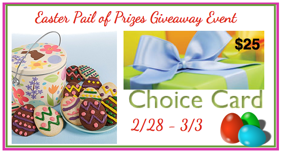 Easter Pail of Prizes Giveaway
