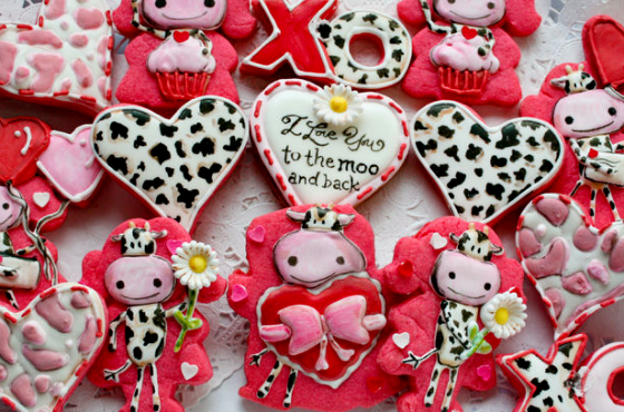 Valentine's Day Moo Valentine's Day Moo