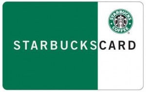 Starbucks Gift Card Giveaway