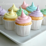 Mini Pastel Cupcakes