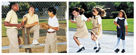 Uniforms for Boys and Girls