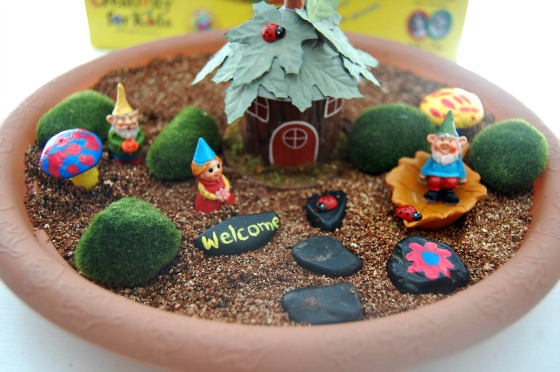 Arts and Crafts Gnome Garden