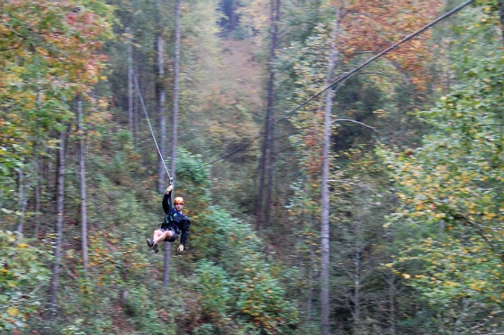 CLIMB Works Mountain Ziplining
