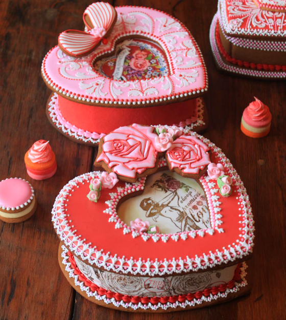 Heart Cookie Boxes