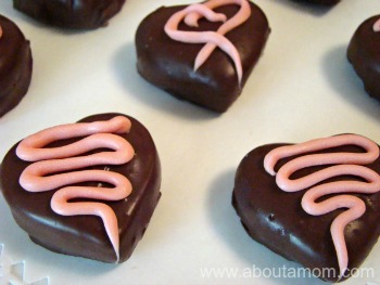 Nutella Chocolate Hearts Candy