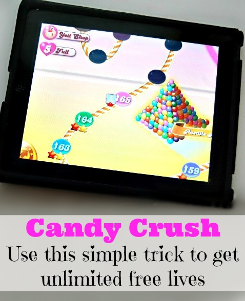 Candy Crush Free Lives - Use this simple trick