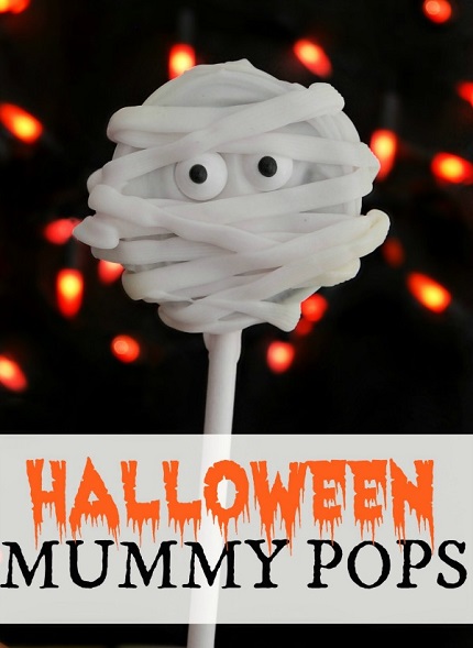 Mummy Pops Halloween Treats