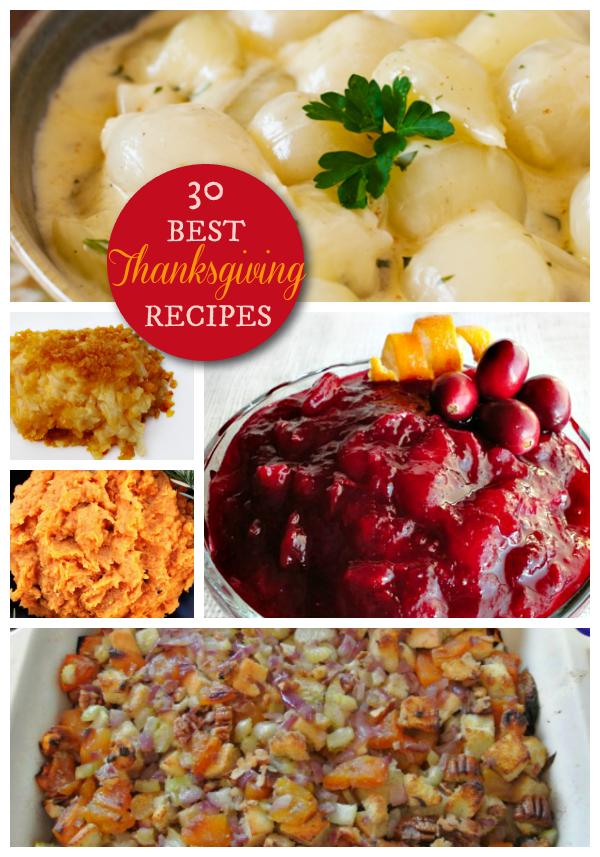 30 Best Thanksgiving Side Dishes - Recipes - A Helicopter Mom