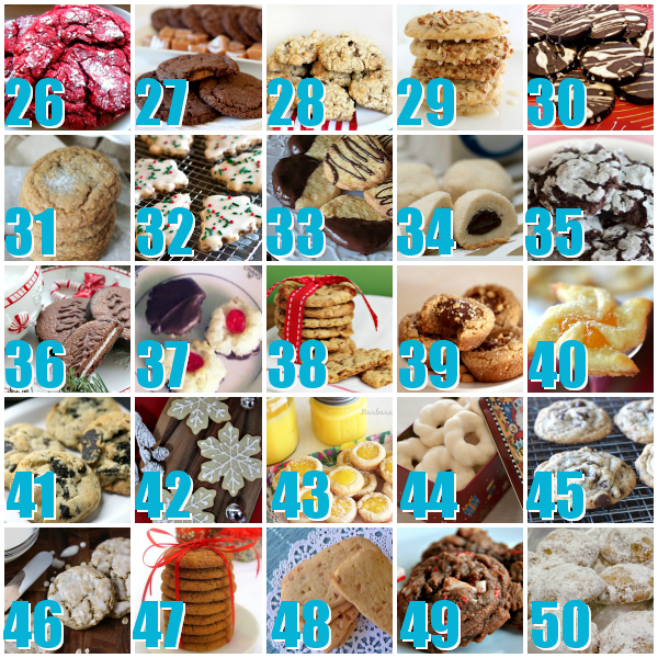 50 Best Christmas Cookies #Christmas #Holiday #Cookies #Recipe 26-50