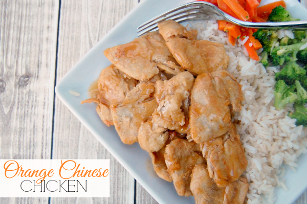 WW Orange Chinese Chicken Recipe - #WeightWatchers 6 PointsPlus