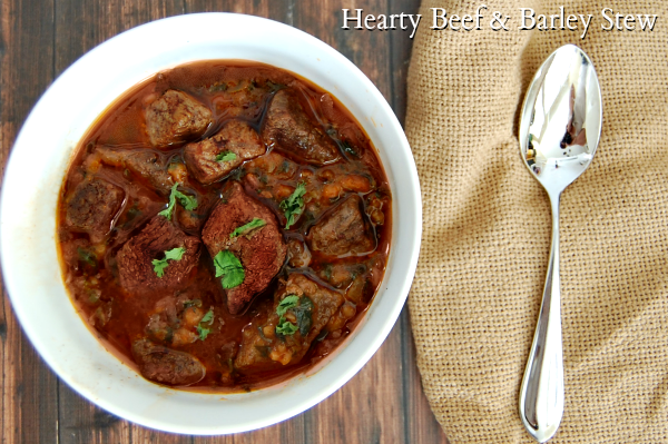 Hearty Beef & Barley Stew