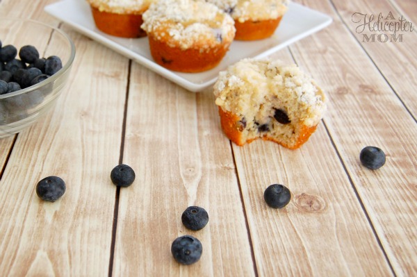 Ultimate Blueberry Muffins with Crumble Topping