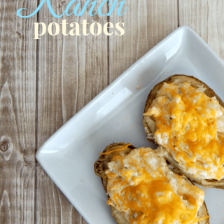 Super Easy Twice-Baked Ranch Potatoes Recipe
