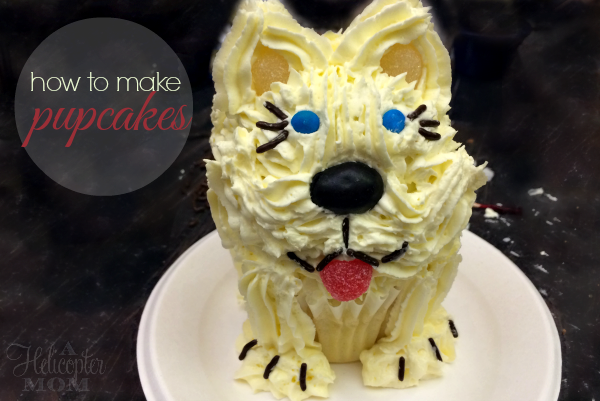 How to Make Puppy Dog Cupcakes #Pupcakes #Tutorial