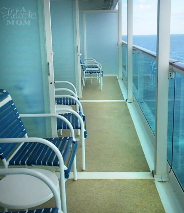 Royal Caribbean Shared Balcony Opened