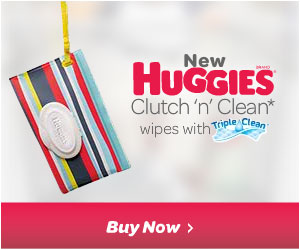 Huggies Clutch 'n' Clean