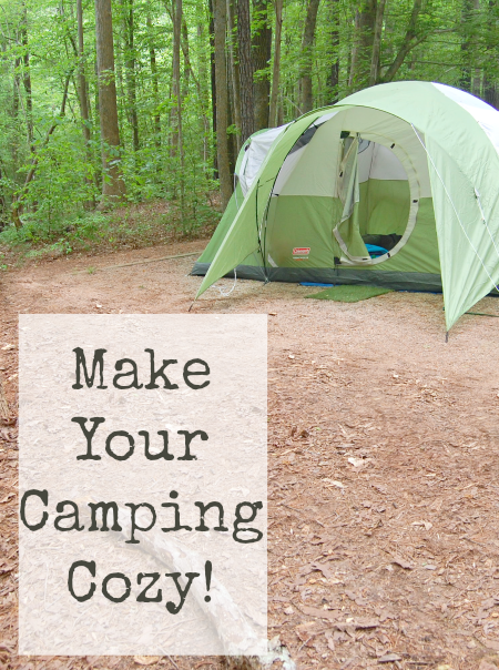 Make Your Camping Cozy! #camping #glamping