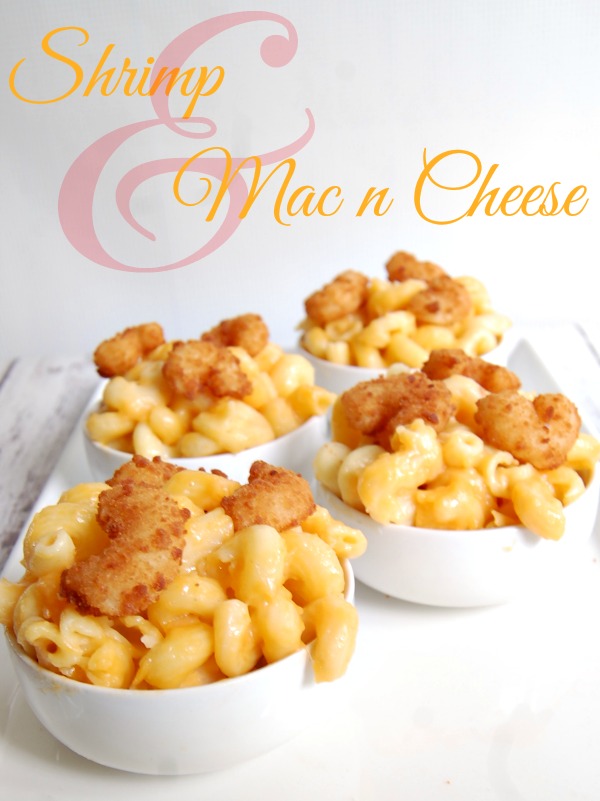 Shrimp with Mac and Cheese - Easy Meals that Kids Love