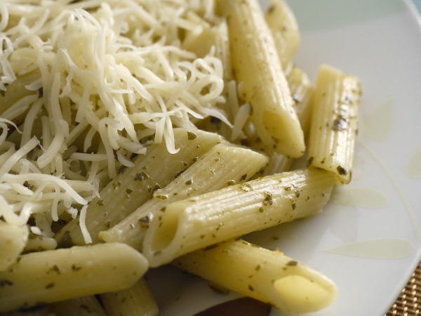 Roasted Garlic and Parmesan Noodles