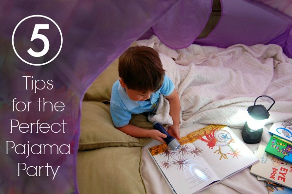 5 Tips for the Perfect Pajama Party