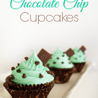 Mint Chocolate Chip Cupcakes – Easy Recipe