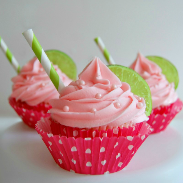 Strawberry Margarita Cupcakes