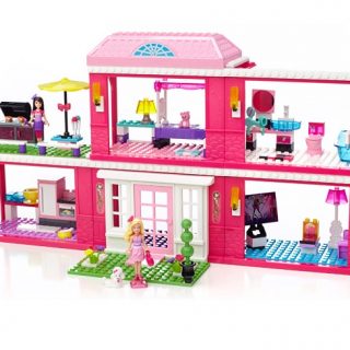 Holiday Gift Guide – Mega Bloks Barbie Build n Play Fab Mansion