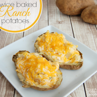 Twice Baked Ranch Potatoes