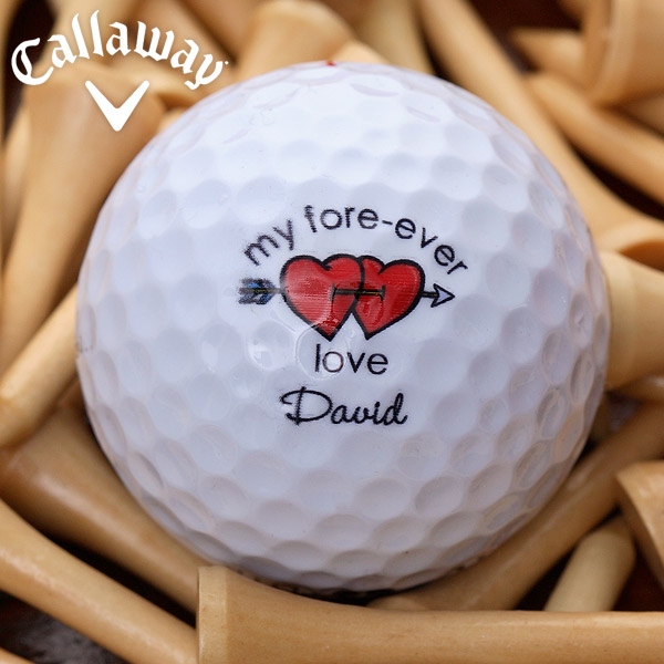 Valentine’s Day Gifts For the Sports Fan Loving Hearts Golf Ball Set