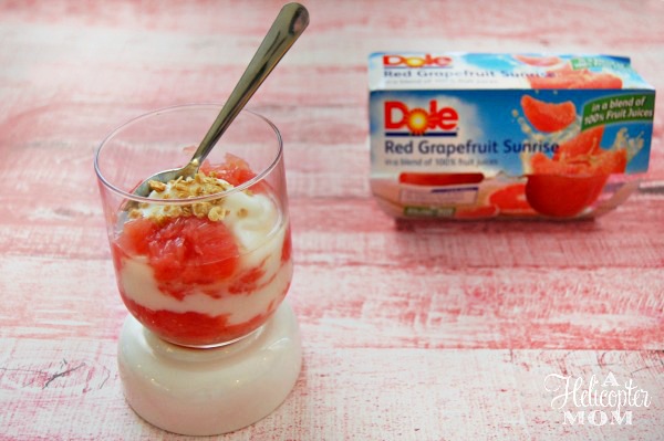 Dole Red Grapefruit Sunrise Parfait