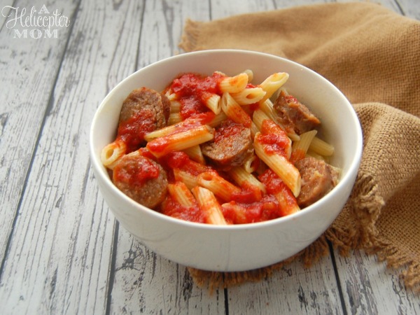 Easy Italian Sausage Penne Pasta