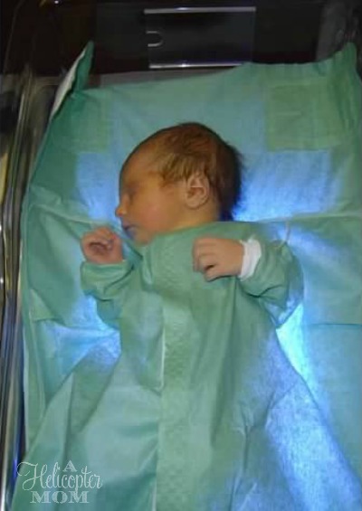 Our Baby in the BiliBed