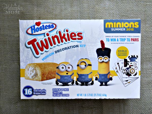 Hostess Twinkies Minion Decoration Kit