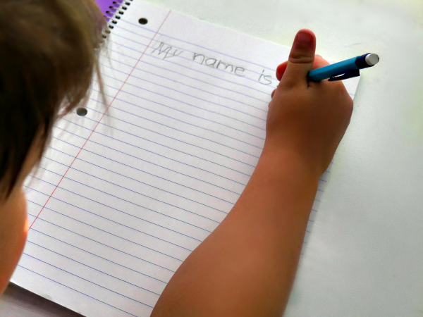 Working on Handwriting