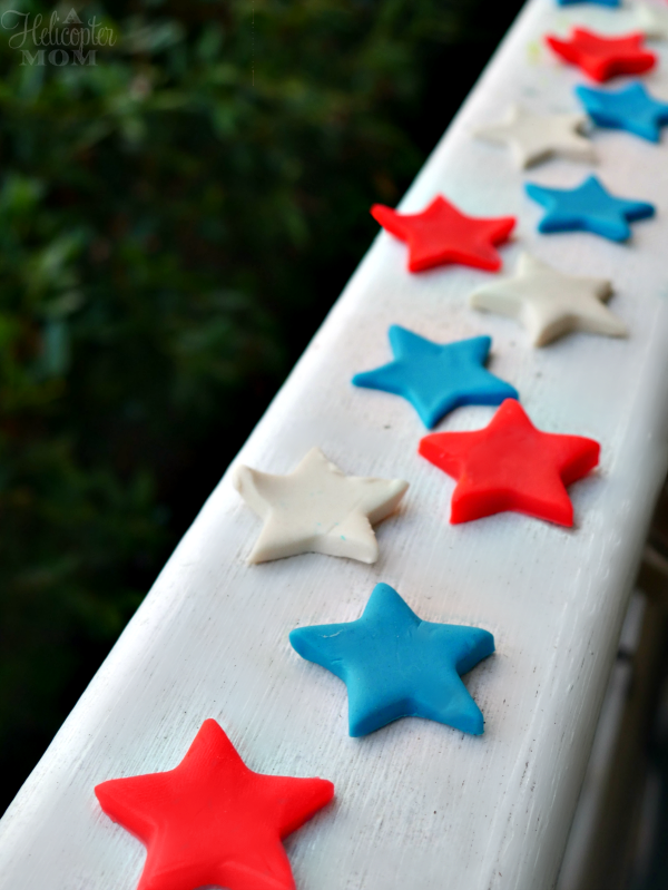 Red, White and Blue Play-Doh Fun