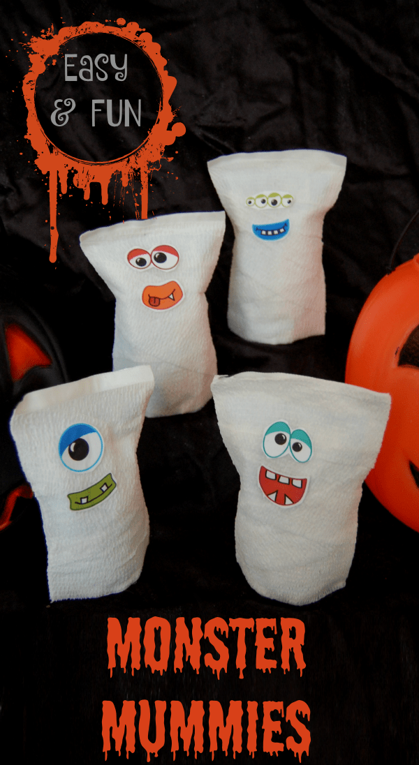 Easy Halloween Treats for Kids - Monster Mummies Treats