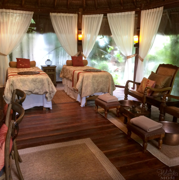 Gorgeous Holistic Spa Cabins at Dreams Tulum