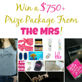 Win a $750 Prize Package from The Mrs