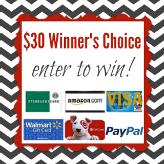 $30 Gift Card or $30 Paypal Giveaway – Winner’s Choice