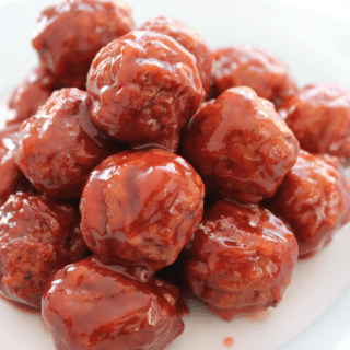 Easy Slow Cooker Party Meatballs