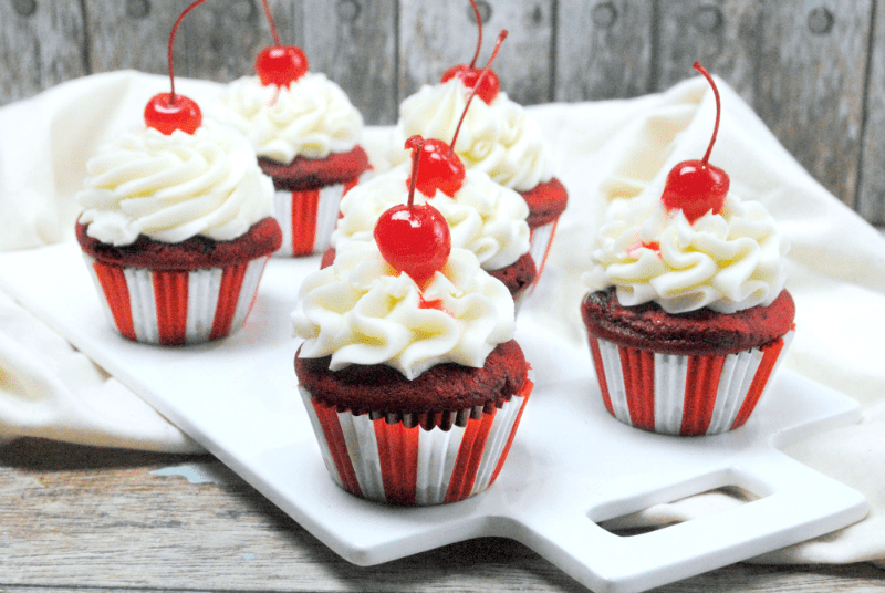 Easy Cherry Vanilla Coke Cupcakes Recipe
