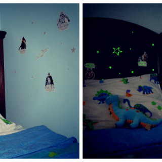 Star Wars Glow-In-The-Dark Decals