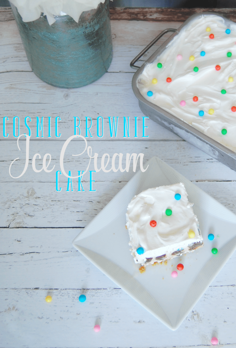 Cosmic Brownie Ice Cream Cake Recipe