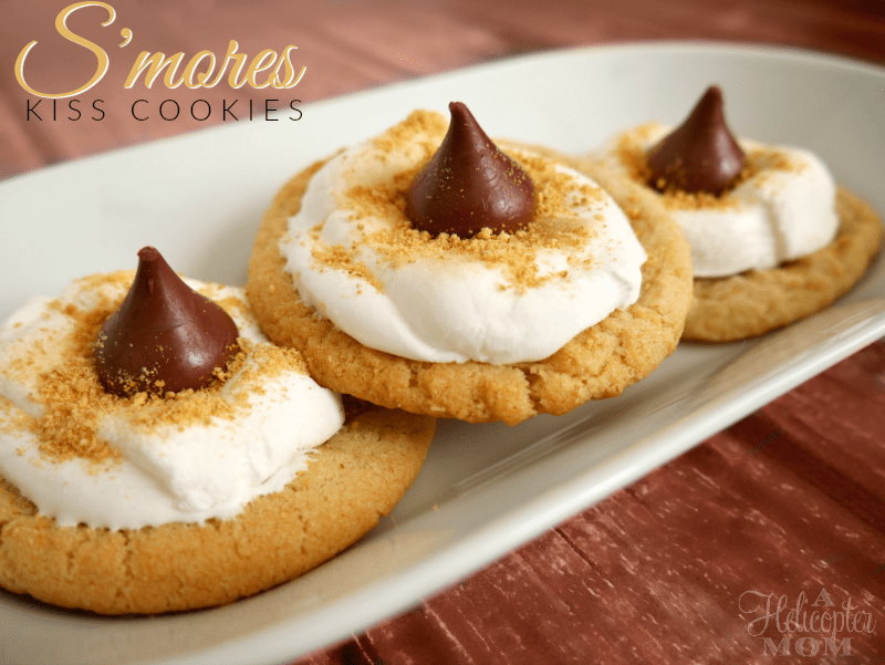 S'mores Kiss Cookies Recipe
