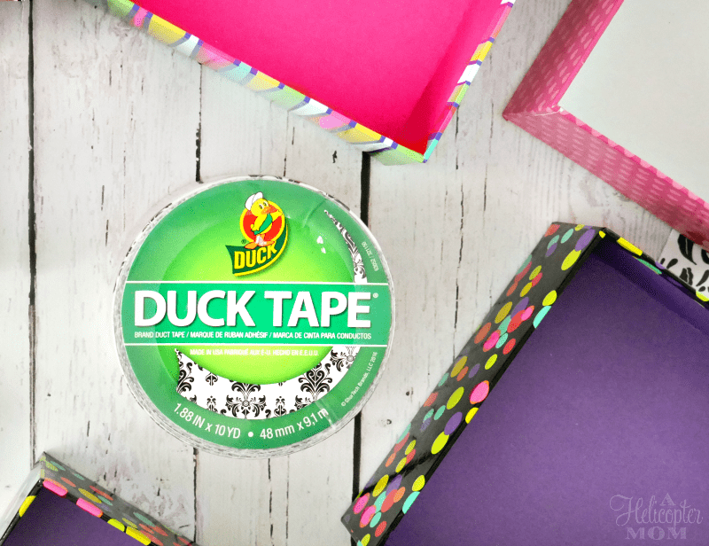 Duck Tape Easy Drawer Organizer