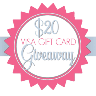 $20 VISA Gift Card Giveaway